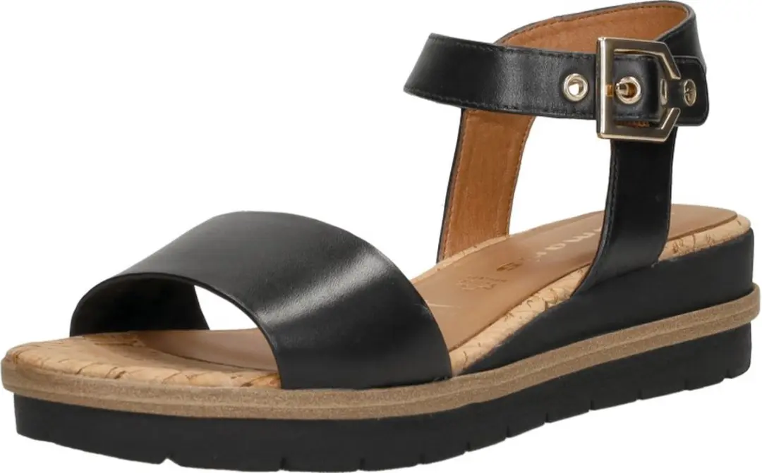 Tamaris Sandalen 215242 - Dames - Maat 39 - Zwart