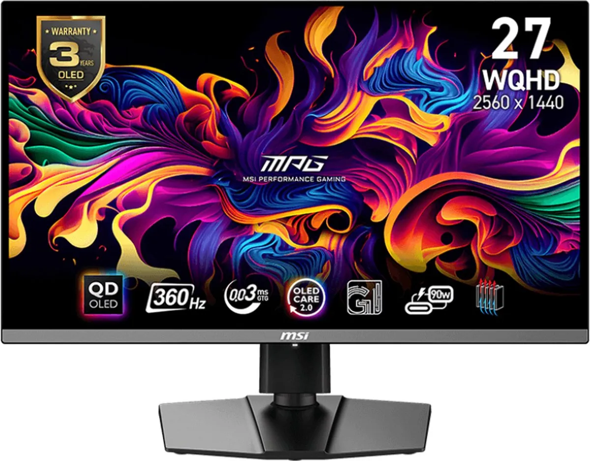 MSI MPG 271QRX QD-OLED Gaming Monitor 27"
