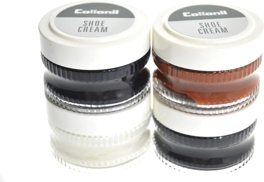 Collonil Shoe Cream Zwart + Cognac + Donker Blauw + Kleurloos