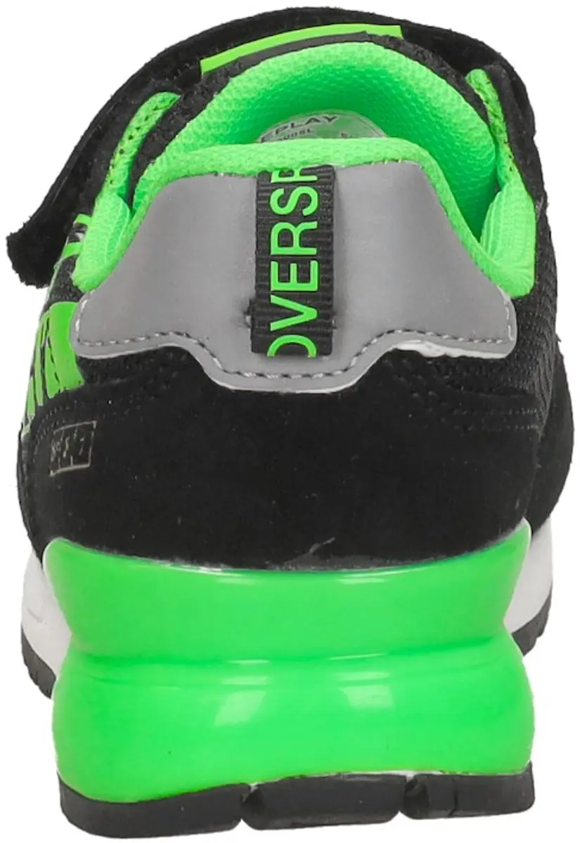 Replay Shoot Jr11 Sneakers Jongens - Leren Sneaker - Zwart - Maat 37 - afbeelding 6 van 6