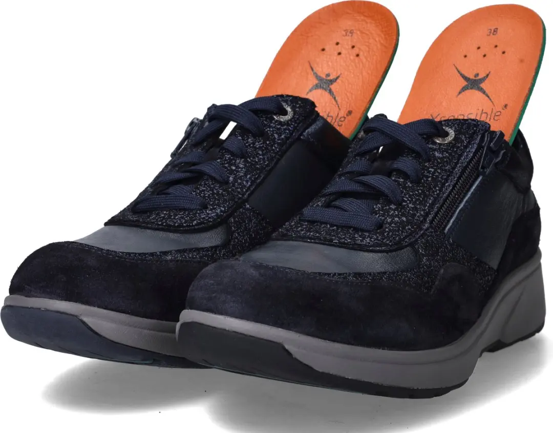 Xsensible Lima Stretchwalker Dames Sneakers - Blauw 43 - afbeelding 5 van 6