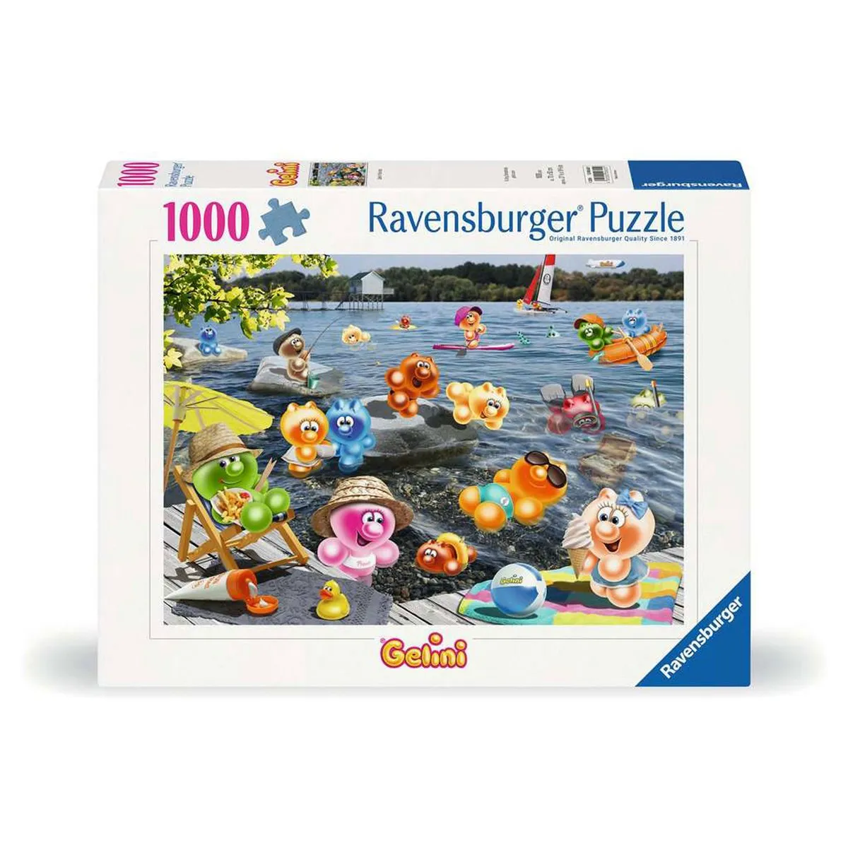 Ravensburger Gelini Seepicknick Puzzel 1000 Stuks