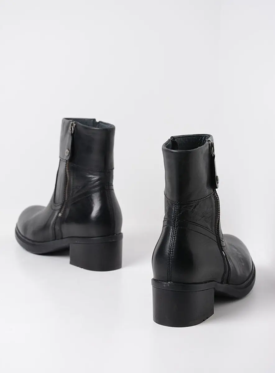 Wolky Fairview XW Laarzen - Zwart Leder