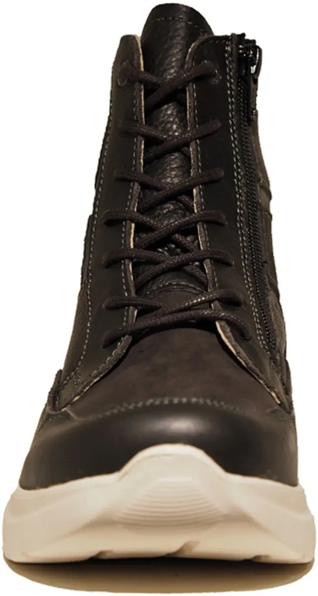 Wolky 0640290-301 Dames Veterboots - Maat 40 - Grijs