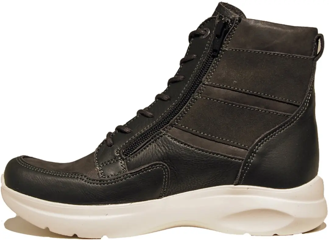Wolky 0640290-301 Dames Veterboots - Maat 40 - Grijs