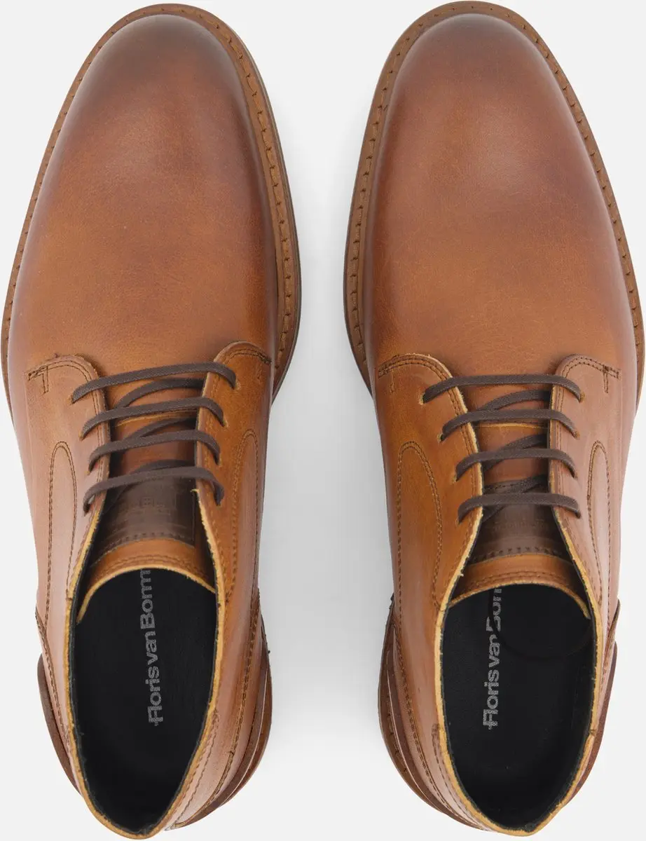 Floris van Bommel Crepi 11.14 Veterschoenen - Cognac 41.5 - afbeelding 6 van 6