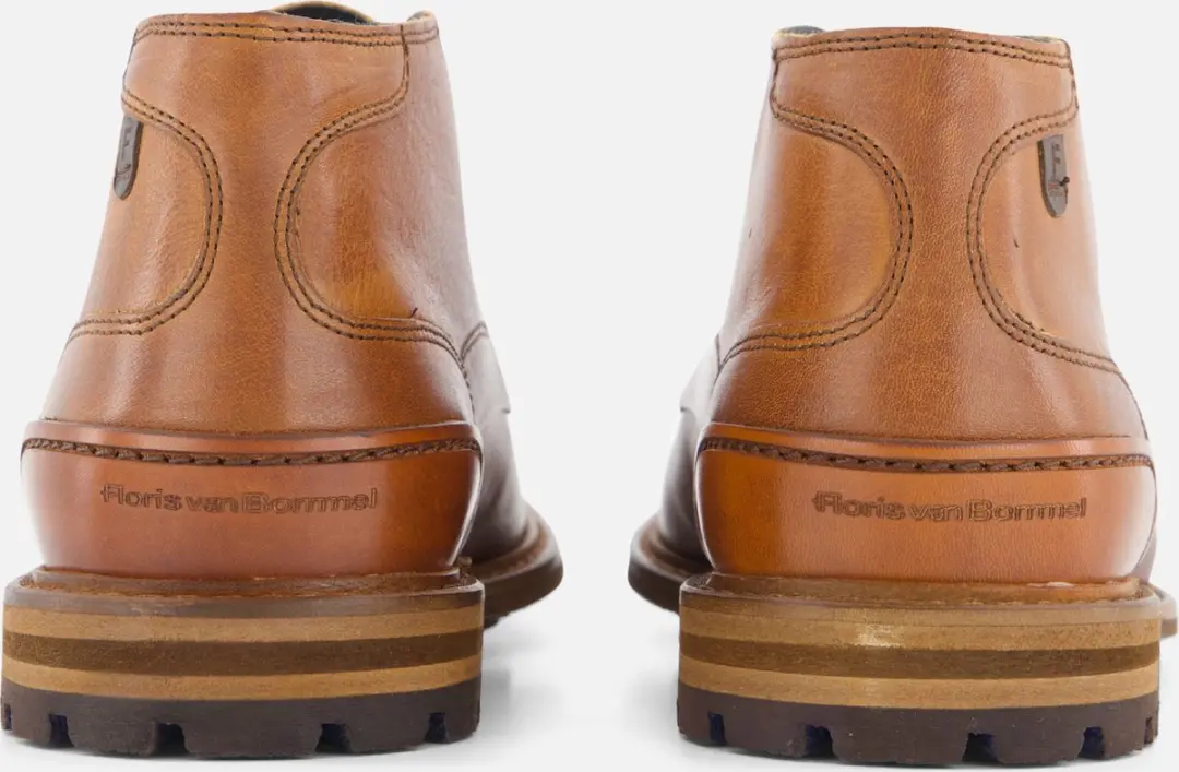 Floris van Bommel Crepi 11.14 Veterschoenen - Cognac 41.5 - afbeelding 5 van 6