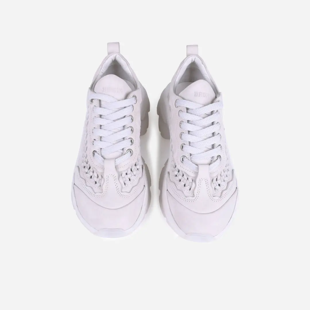 Bronx Linny Dames Sneakers - Wit - afbeelding 2 van 6
