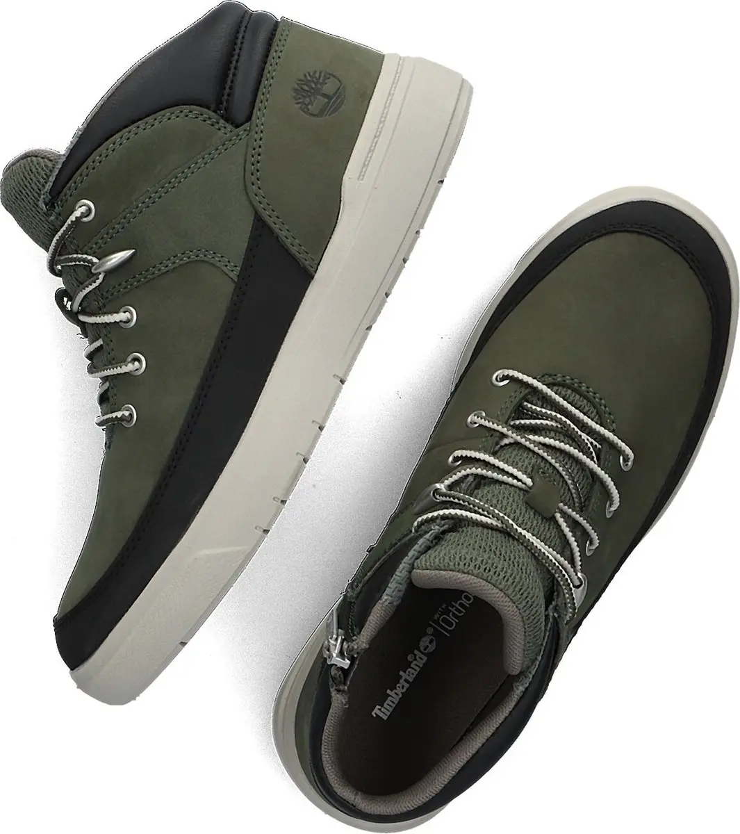 Timberland Seneca Bay Mid Sneakers 34 - Groen - afbeelding 6 van 6