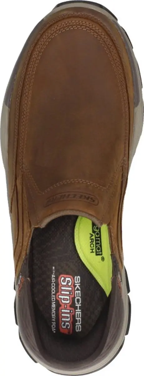 Skechers Slip-ins Respected Elgin Heren Instappers - Bruin - afbeelding 5 van 6