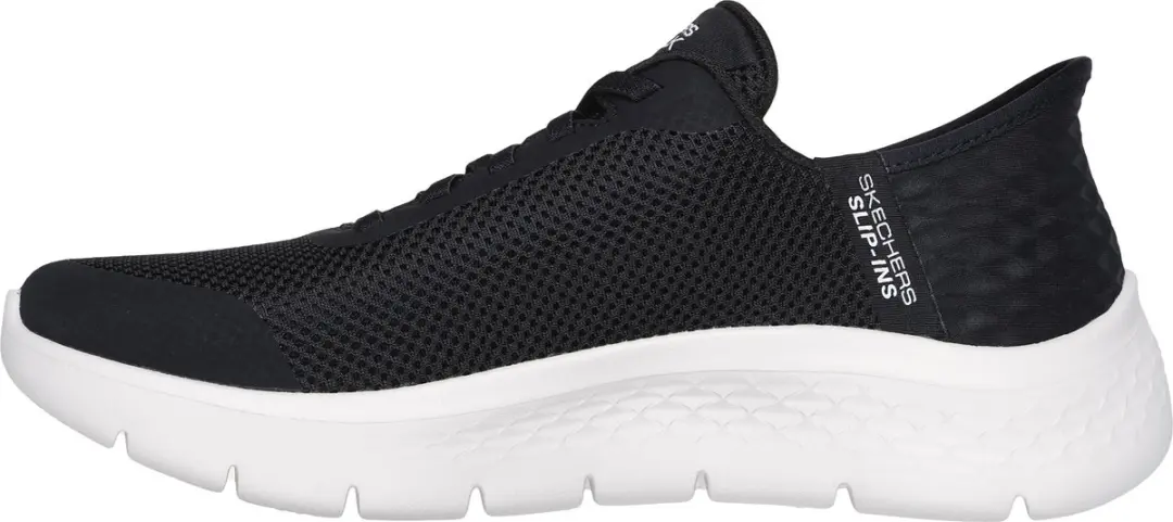 Skechers Go Walk Flex Grand Entry Dames Sneakers - Zwart/Wit