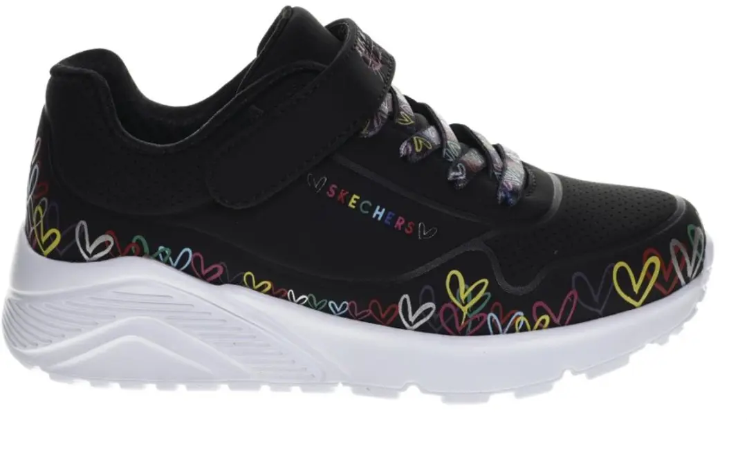 Meisjes sneakers Skechers Uno Lite Heart Craze
