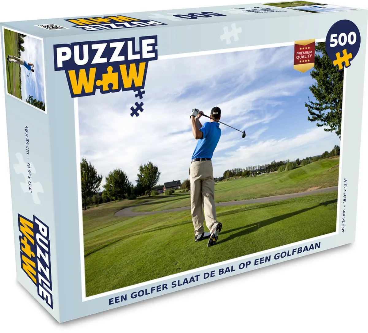 PuzzleWow Legpuzzel 500 Stuks