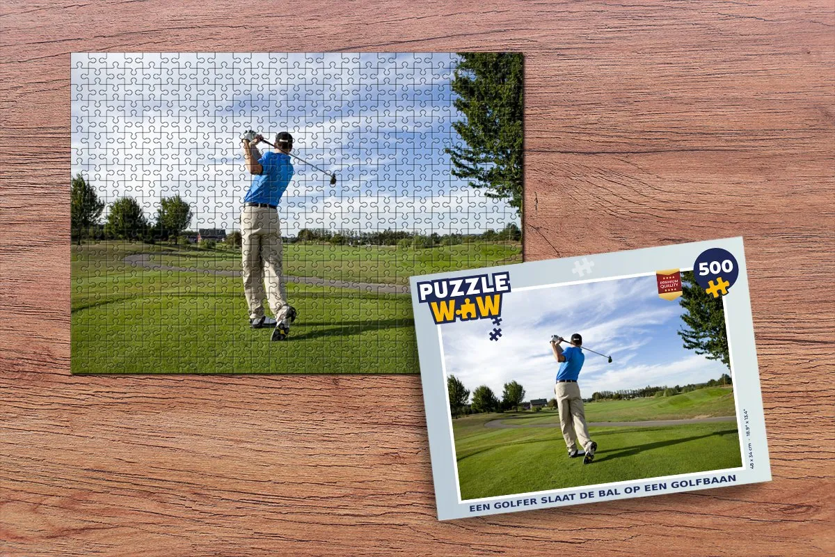 PuzzleWow Legpuzzel 500 Stuks - Multicolor