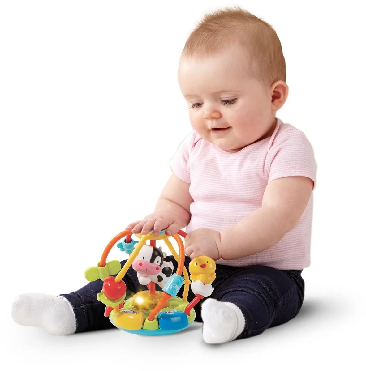 VTech Baby Koetje Boe Bal Educatief Speelgoed - Multikleuren