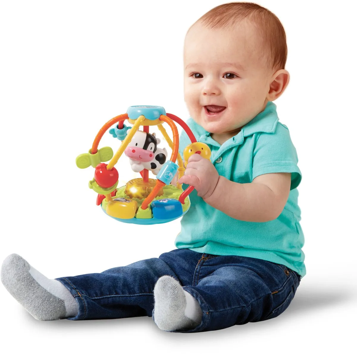 VTech Baby Koetje Boe Bal Educatief Speelgoed - Multikleuren