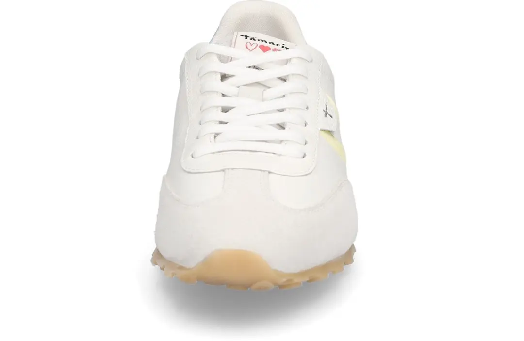 Tamaris Dames Sneaker 1-23614-46 - 36 EU - Wit/Grijs