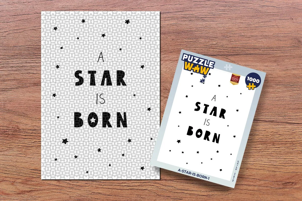 PuzzleWow Quotes A Star Is Born Legpuzzel 1000 Stuks - Multicolor