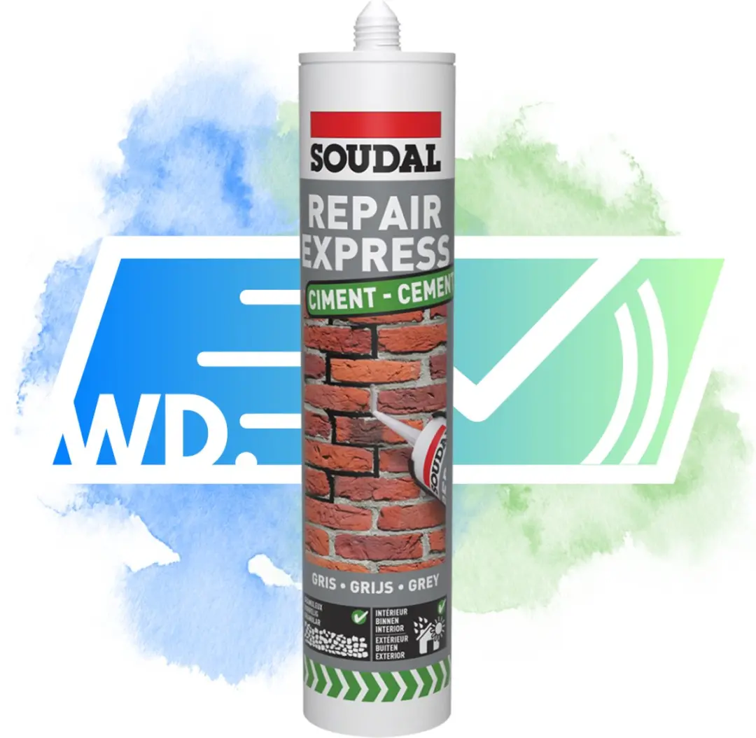 Soudal Repair Express Cement 300ml - Beige - afbeelding 2 van 3