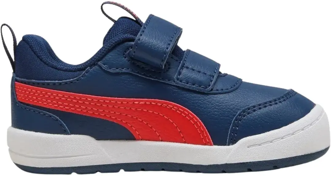 PUMA Multiflex 2 Sneakers Junior 27 - Donkerblauw/Wit/Rood