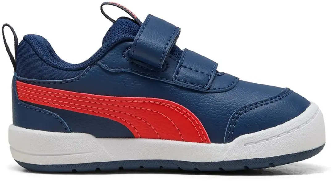 PUMA Multiflex 2 Sneakers Junior 27 - Donkerblauw/Wit/Rood