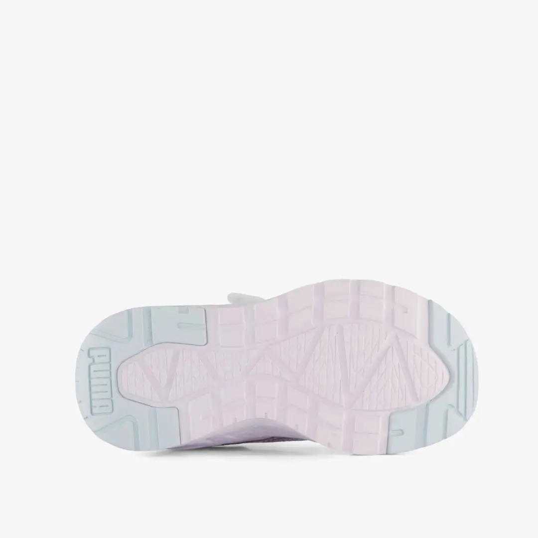 PUMA Trinity 2 LT Faded Glow Meisjes Sneakers - Maat 28 - Blauw - afbeelding 3 van 6