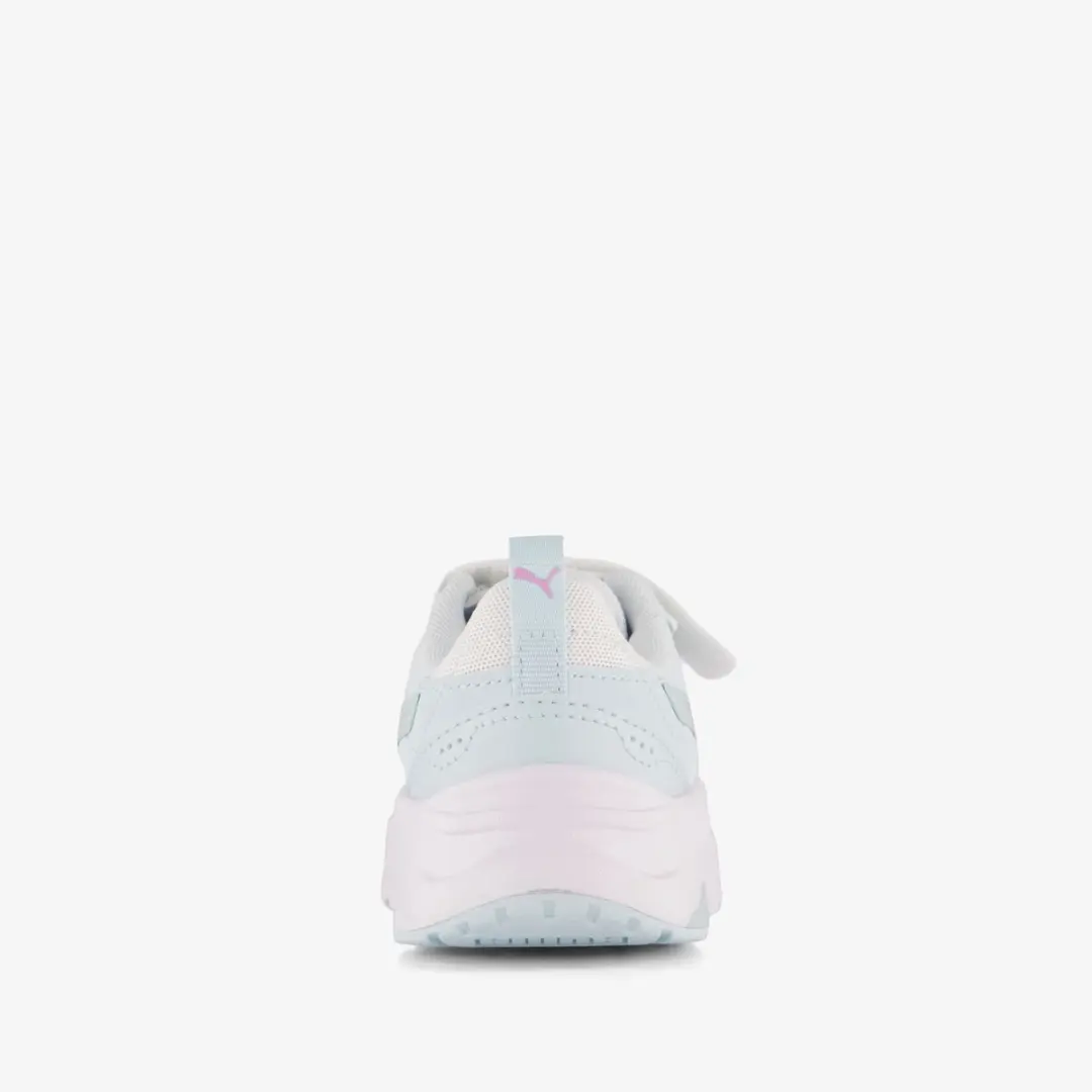 PUMA Trinity 2 LT Faded Glow Meisjes Sneakers - Maat 28 - Blauw - afbeelding 6 van 6