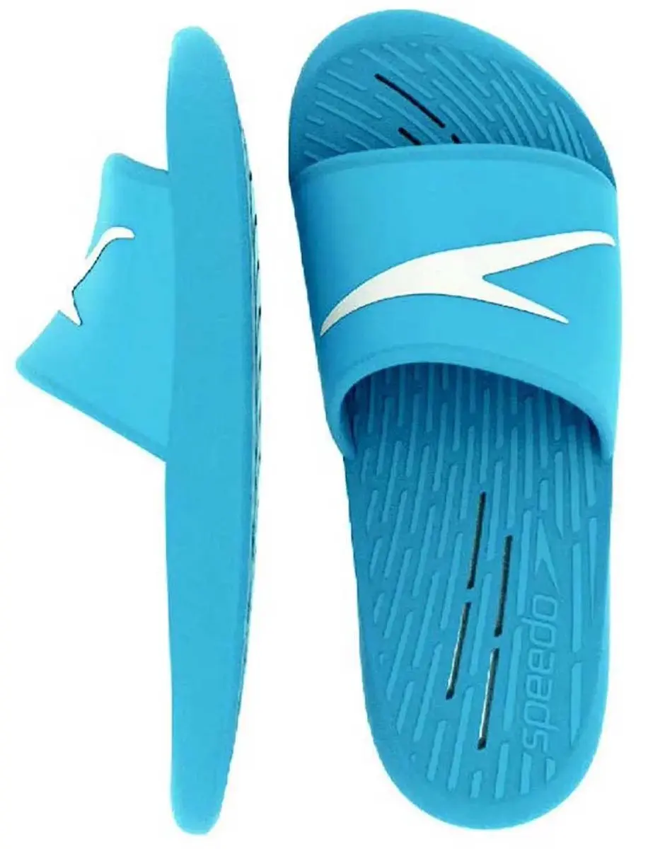Speedo Junior Slide Slippers - Maat 31 - Blauw - afbeelding 2 van 6