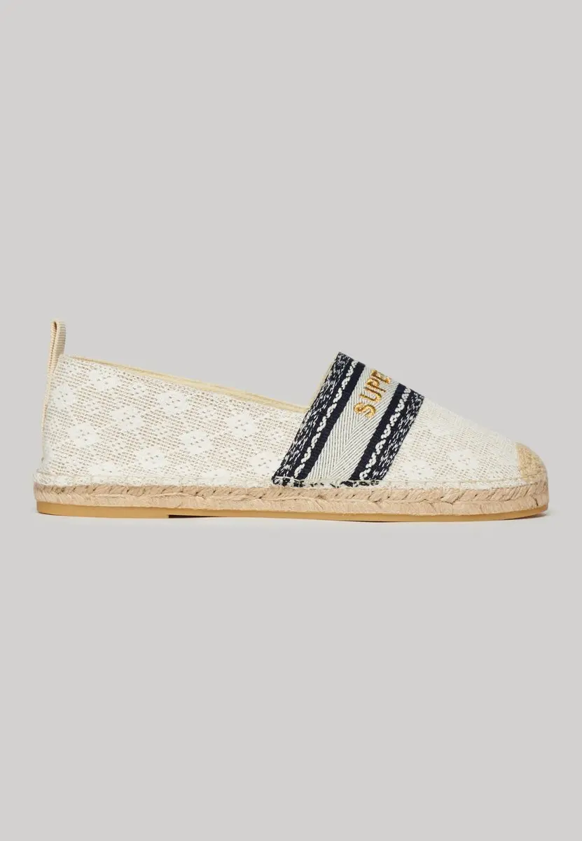 Superdry Canvas Espadrilles WF110297A - Dames 38 - Natural - afbeelding 2 van 6