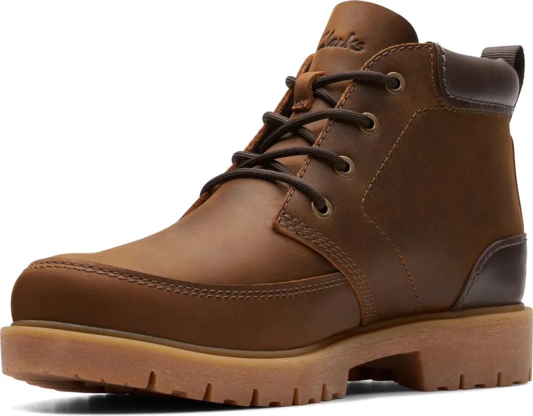 Clarks Heren Rossdale Mid G - Beeswax Leather - Maat 40 - afbeelding 4 van 6
