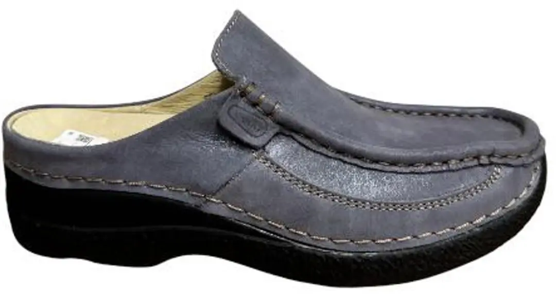 Wolky Roll Slide 7472 5 Muilen Blauw Leer Dames - 41 - afbeelding 6 van 6