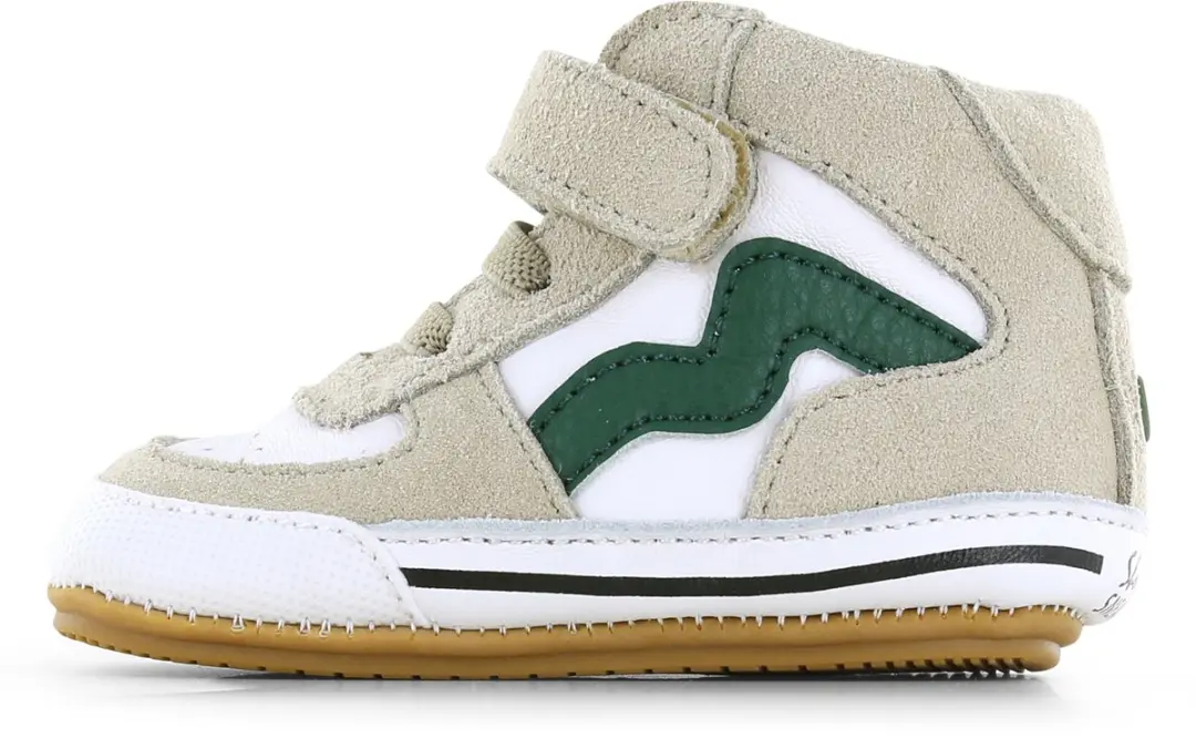 Shoesme Beige Green BABY-PROOF Veterschoenen - Maat 20