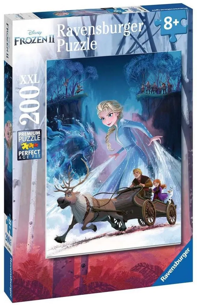 Ravensburger Disney Frozen 2 Legpuzzel 200 Stuks - Multicolor - afbeelding 6 van 6