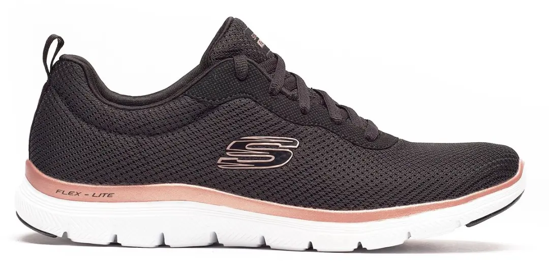 Skechers Flex Appeal 4.0 Damesschoenen - Zwart 38.5 - afbeelding 4 van 6