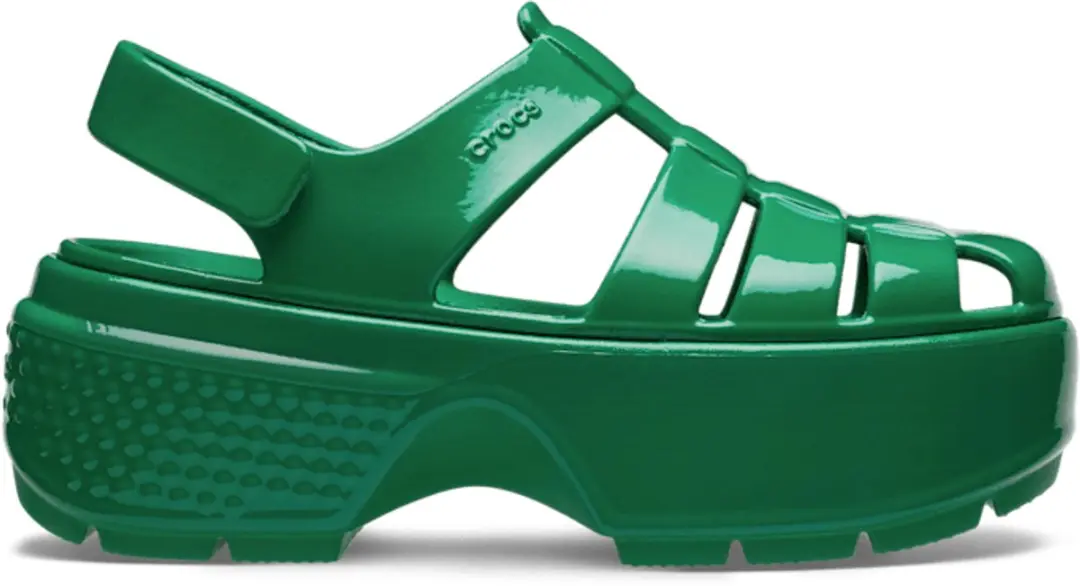 Crocs Stomp Fisherman Highshine Sandal Groen Maat 39/40 US M7/W9