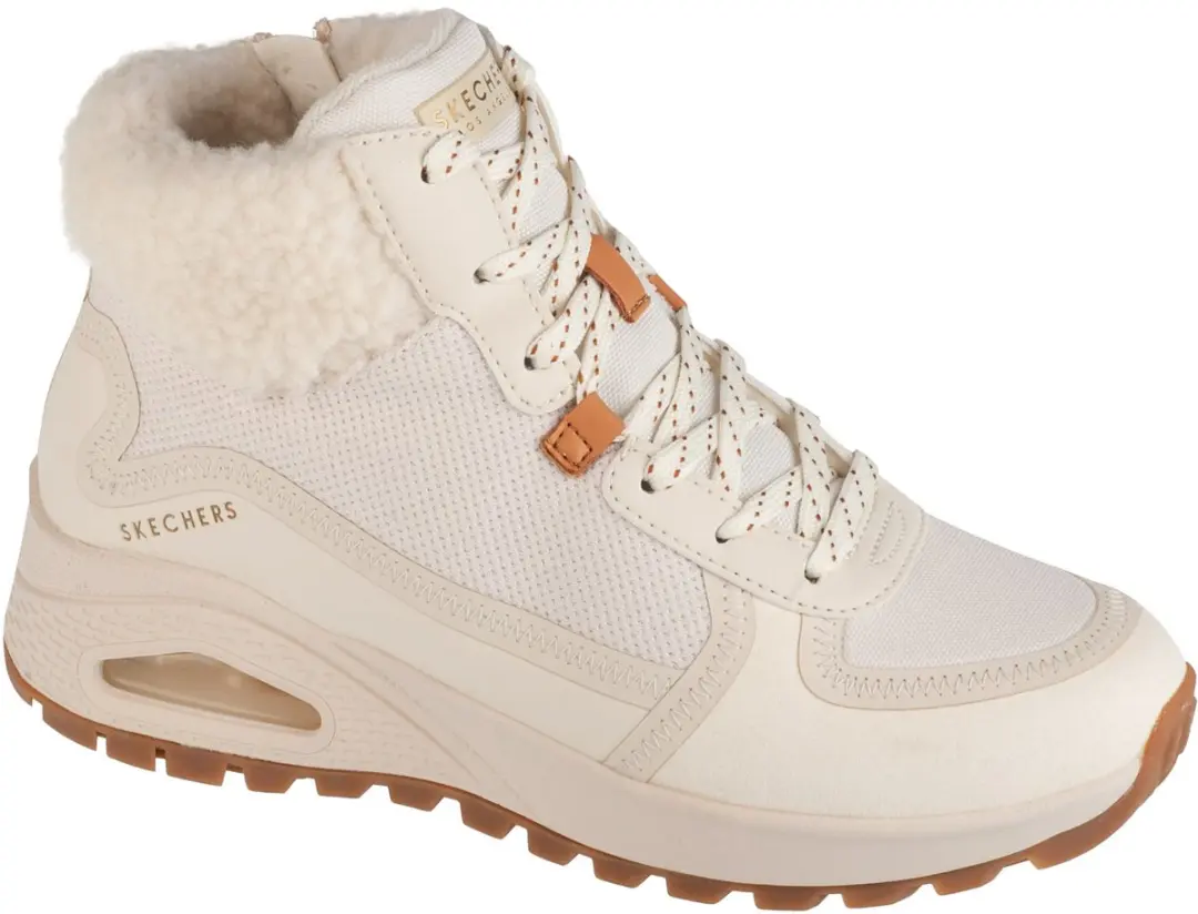 Skechers 167992 NAT dames veterboots / rits sportief maat 36