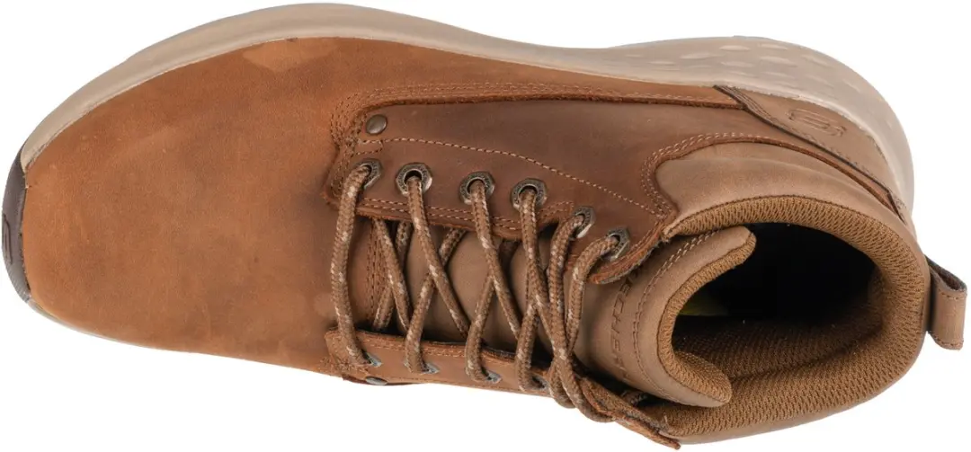 Skechers Parson Ederic Laarsjes - Bruin - Maat 42.5 - afbeelding 3 van 5