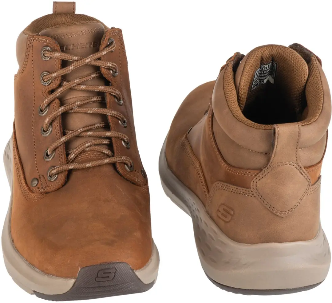 Skechers Parson Ederic Laarsjes - Bruin - Maat 42.5 - afbeelding 5 van 5