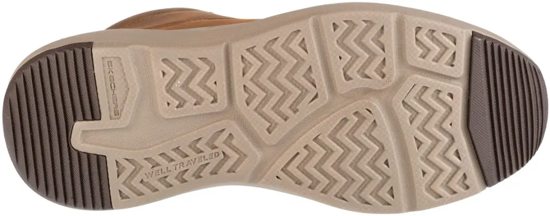 Skechers Parson Ederic Laarsjes - Bruin - Maat 42.5 - afbeelding 4 van 5