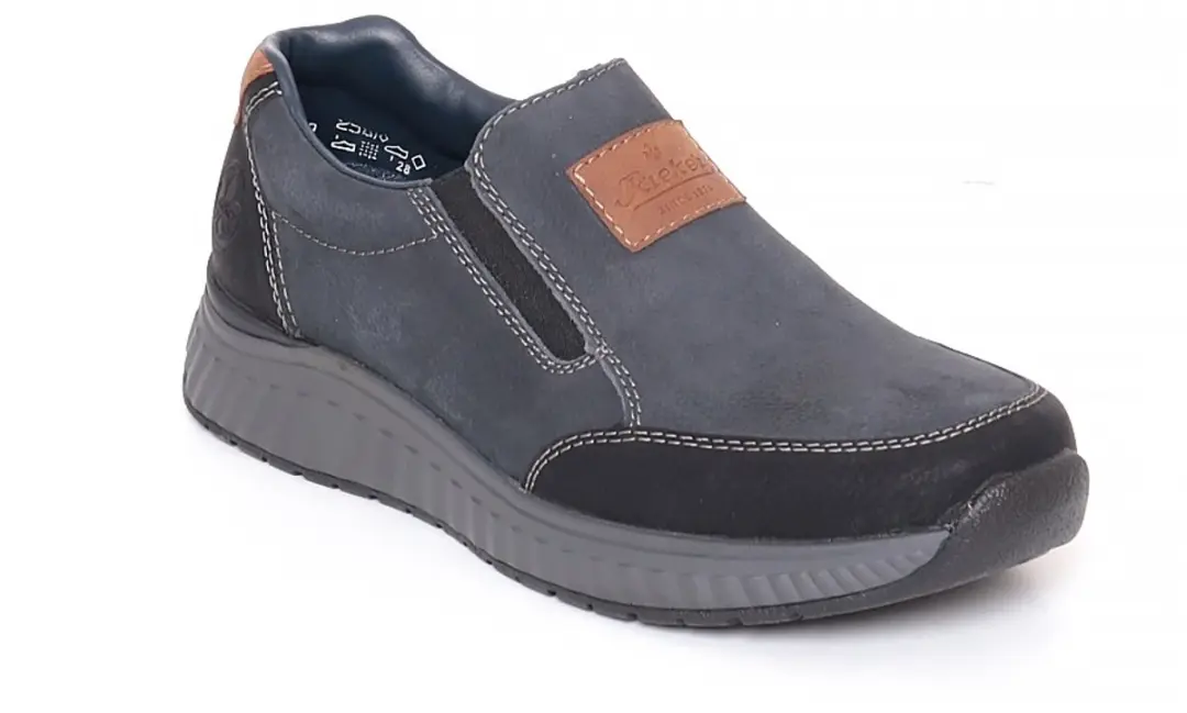 Rieker Instappers 326210 - Blauw - Maat 45 - afbeelding 2 van 6