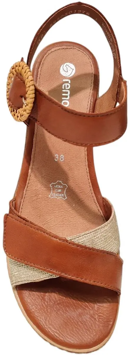Remonte D2L50 24 Dames Sandalen - Bruin - afbeelding 2 van 4