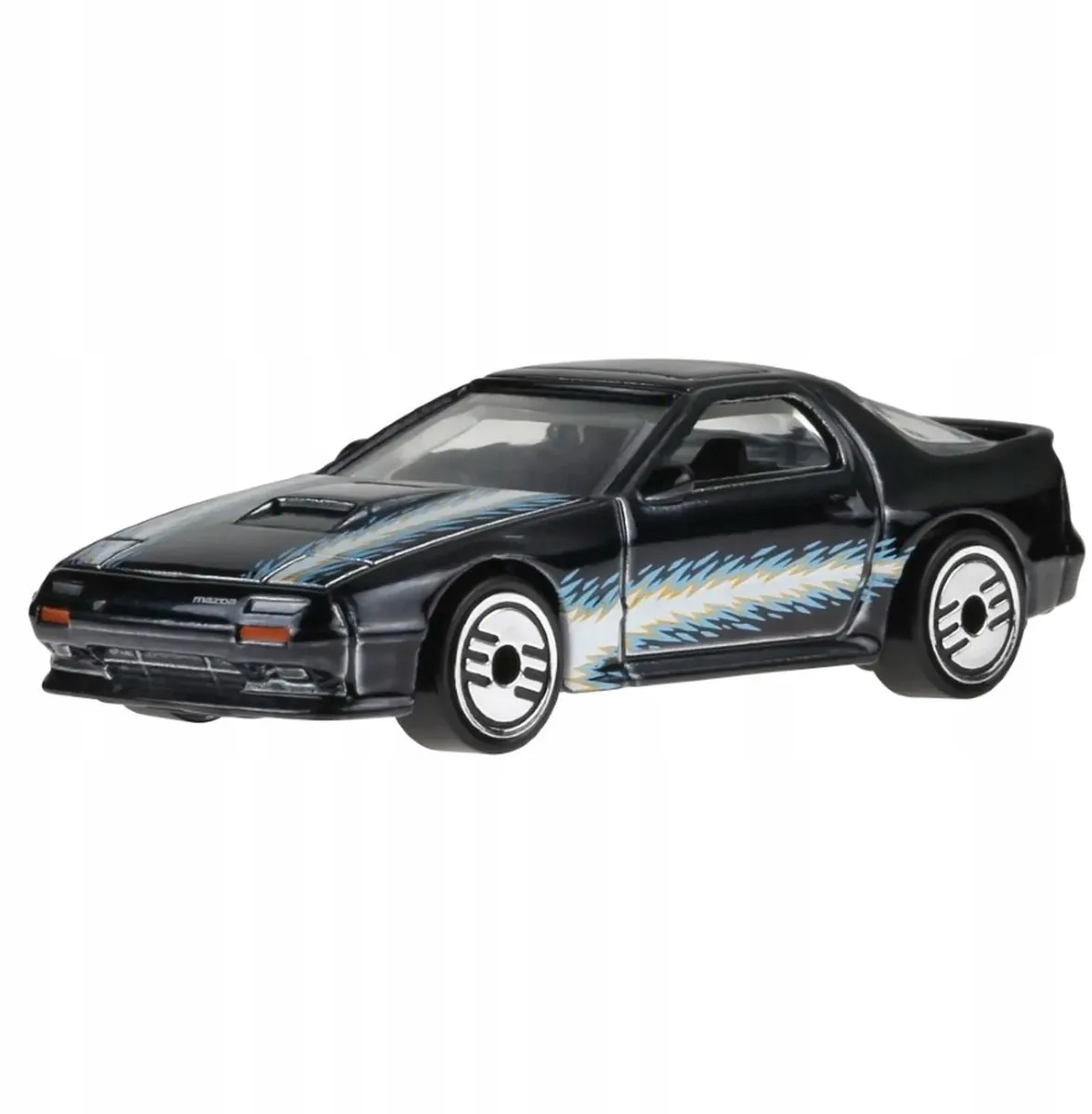 Hot Wheels Mazda Savanna RX-7 FC3S JBY62 - Zwart - afbeelding 4 van 5