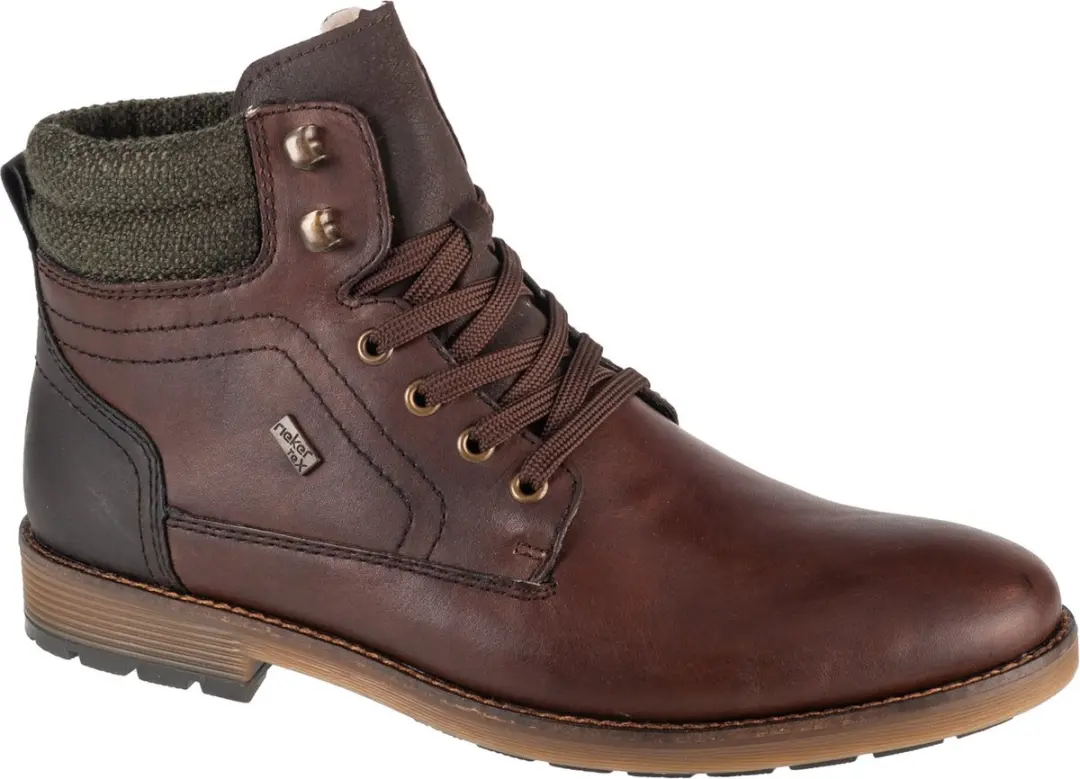 Rieker Booties F4544-25, Mannen, Bruin, Laarsjes,Laarzen, maat: 40