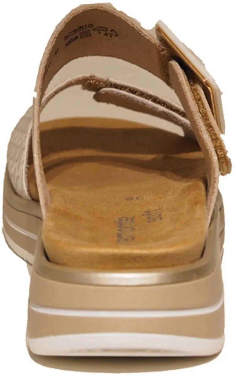Remonte D1J61-90 Slippers Dames - Beige/Goud - 38 - afbeelding 6 van 6