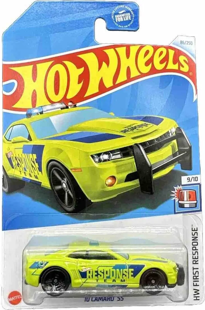 Hot Wheels First Response 1:64 Camaro SS Green 21A