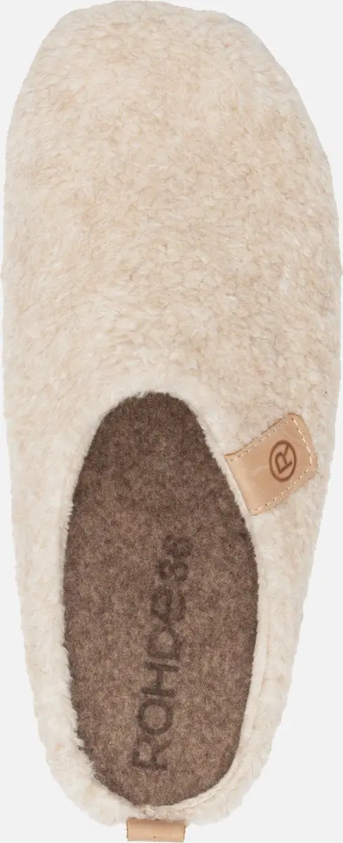 Rohde Pantoffels Beige Synthetisch - Maat 42 - afbeelding 5 van 6
