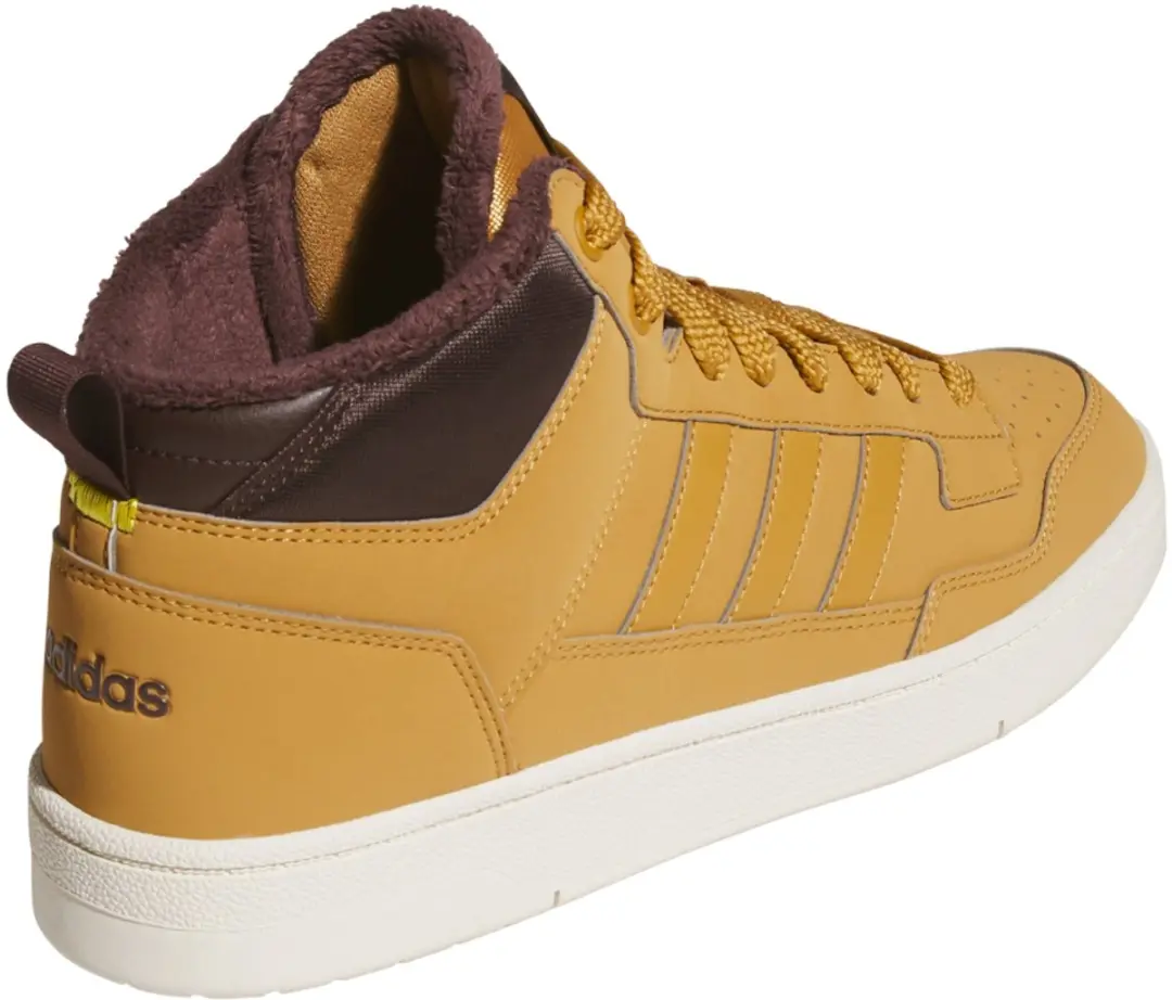 adidas Rapid Court Mid Winterized Schoenen - Bruin/Geel - afbeelding 2 van 6
