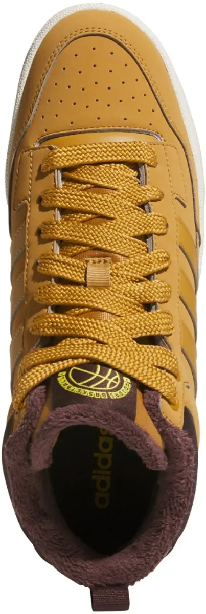 adidas Rapid Court Mid Winterized Schoenen - Bruin/Geel - afbeelding 5 van 6