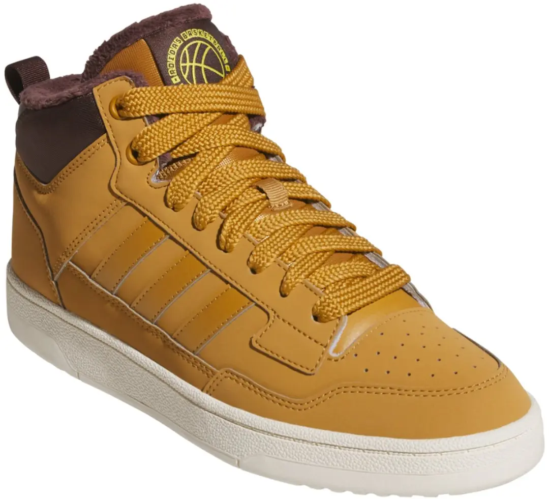 adidas Rapid Court Mid Winterized Schoenen - Bruin/Geel - afbeelding 6 van 6