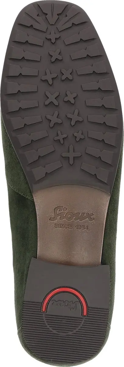 Sioux Cambria-HW Dames Mokassin Slipper - 44 - Dunkelgrün - afbeelding 2 van 6